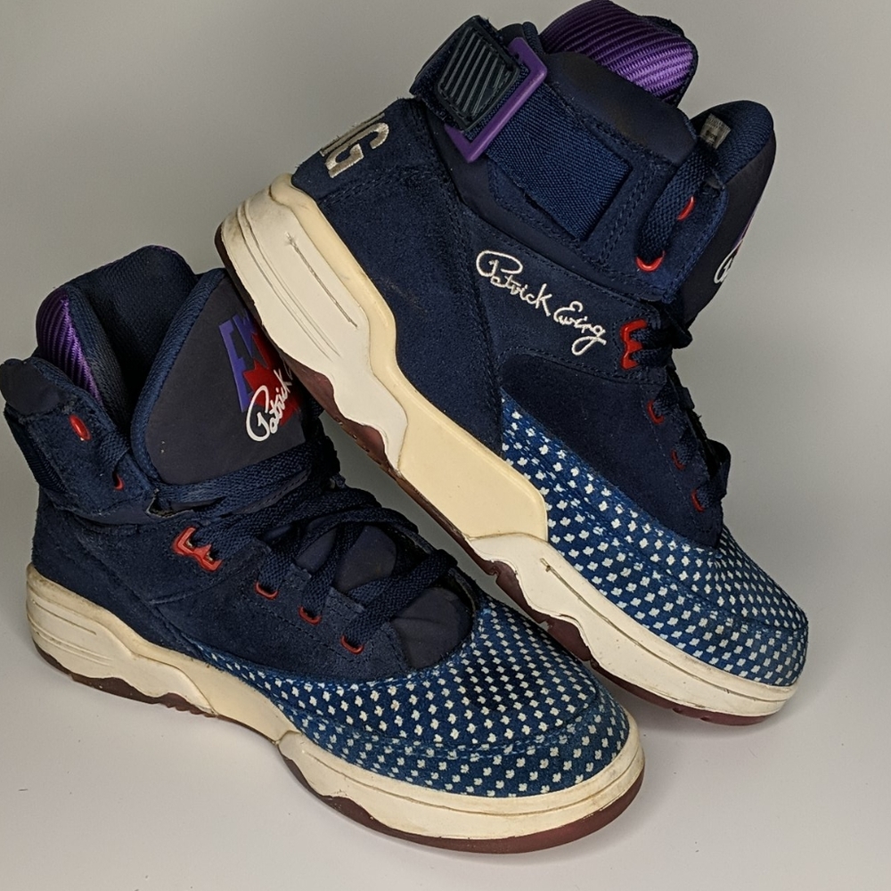 Patrick Ewing Maple Leaf Basketball Sneakers